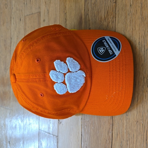 NWT Clemson Tigers Adjustable Strap Cap Hat - Picture 1 of 9